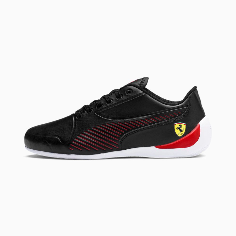 Puma Scuderia Ferrari Drift Cat 7S Ultra Fiú Motorsport Cipő - Fekete ( Hungary - RYFCB9084 )